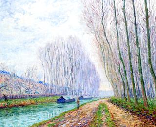 Canal de Moret, Winter Effect