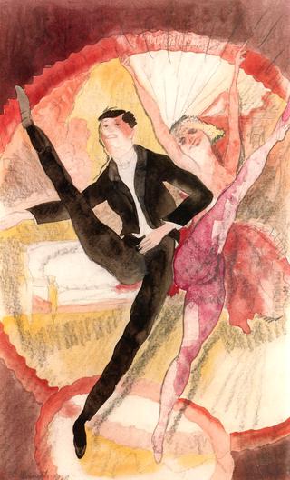 In Vaudeville, Two Dancers