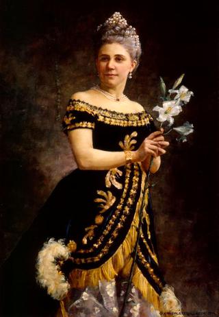 伊达·巴兹利尔·马格尔森肖像