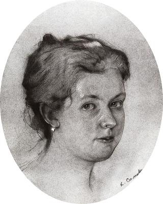 Portrait of A.A. Somova-Mikhailova