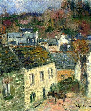 Houses at Pont-Aven (Finistere)