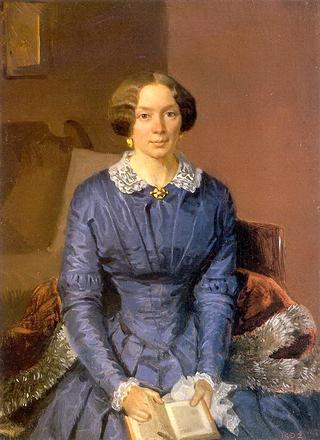 Portrait of M.I Krylova
