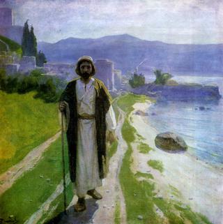 Christ on the Sea of Tiberias (Galilee)