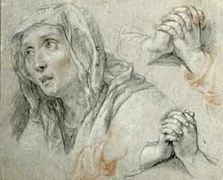 Studies for the Figure of the Virgin
