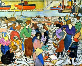 The Fish Market in Boulogne