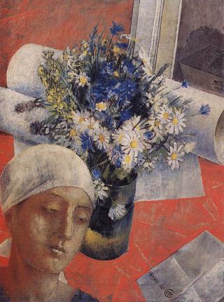 Still-Life with Woman's Head
