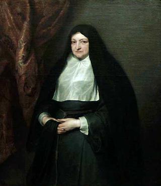 Isabelle-Claire-Eugénie of Austria (1566 - 1633) in Nun's Habit