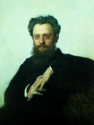艺术评论家和历史学家阿德里安·普拉霍夫肖像