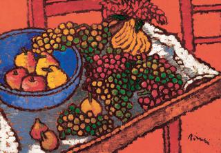 Still-life with Grapes