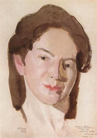 Portrait of Anna Ostroumova-Lebedeva