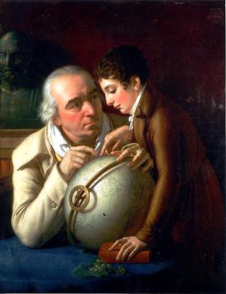 Portrait of Dr Trioson and his Son