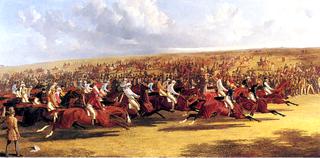The Start of the 1844 'Dirty' Derby