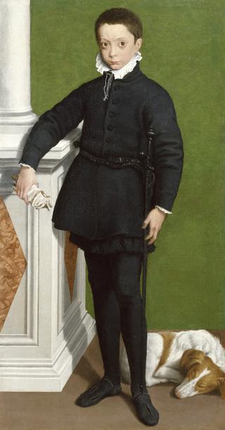 桑奇诺第三侯爵马西米利亚诺·斯坦帕的肖像