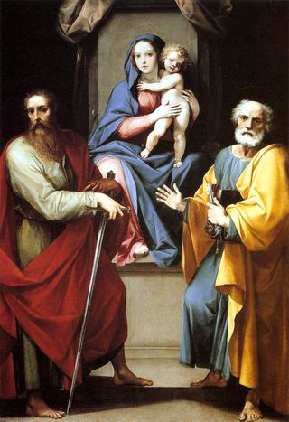 圣母子与圣徒彼得和保罗