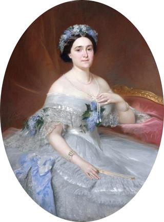 Portrait de la princesse Mathilde Napoléon