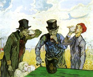 The Drinkers (after Daumier)