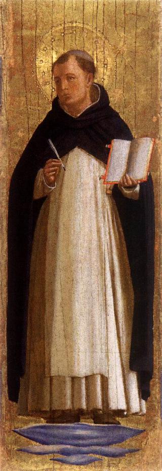 San Marco Altarpiece ~ Saint Thomas Aquinas
