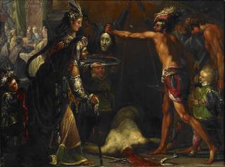 Salome Receives the Head of John the Baptist