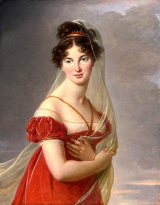 Portrait of Aglaé Angélique Gabrielle de Gramont