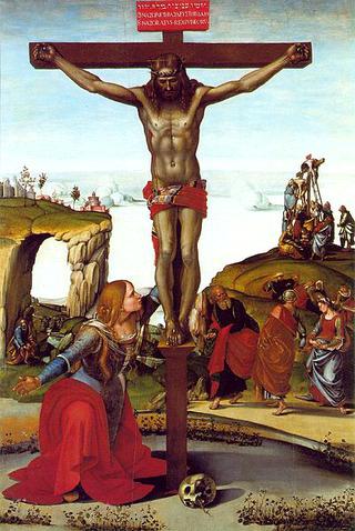 Crucifixion with Mary Magdalene