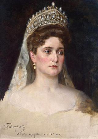亚历山德拉皇后的肖像