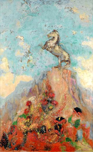 Pegasus upon His Rock