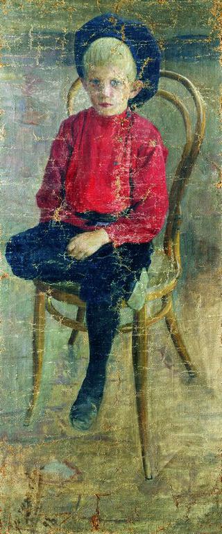 艺术家表兄古里·斯米尔诺夫的肖像
