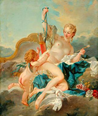Venus Disarming Cupid