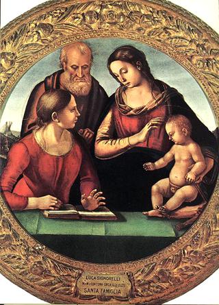 圣母子和圣约瑟夫以及另一位圣徒