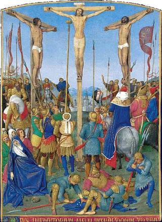 Heures d’Étienne Chevalier ~ Crucifixion