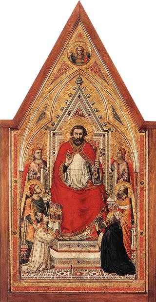 The Stefaneschi Triptych: St Peter Enthroned