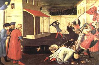 The Martyrdom of St Mark (Linaioli Tabernacle)
