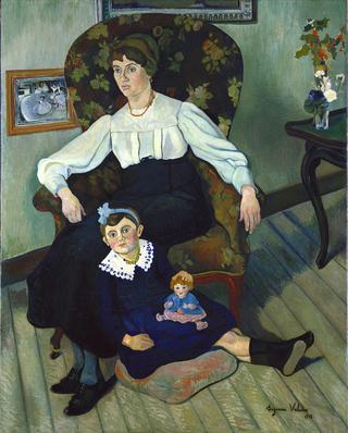 Marie Coca and Her Daughter