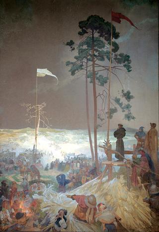 The Slav Epic cycle No.9: The Meeting at Křížky