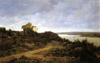 View from Plougastel, Brittany