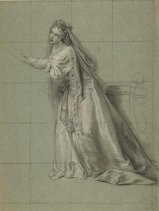 Study of a Woman Turned Toward the Left