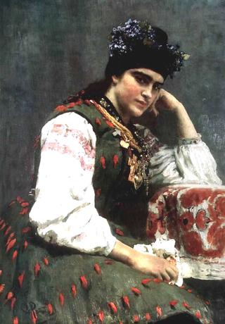 索菲亚·德拉戈米罗娃肖像