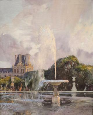 A Water Fountain in the Tuileries