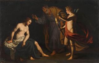 圣彼得与天使在狱中探访圣阿加莎