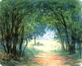 Forest with Figure