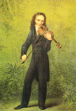 The Violinist Niccolò Paganini