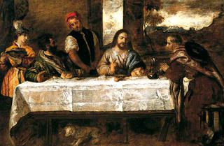 Supper at Emmaus (after Titian)