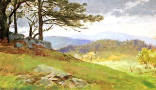 Canaan Landscape with Pine Trees