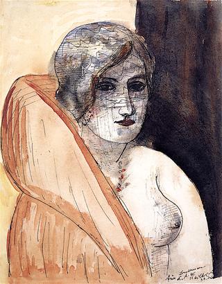 Woman with Fur