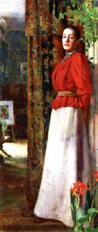 Portrait of the Artist's Wife Caroline