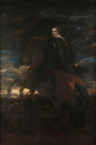 Gio. Paolo Balbi on horseback