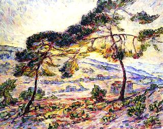 Fauve Landscape - View of Provence