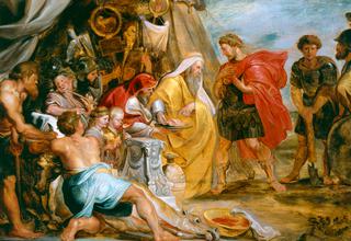 Decius Mus Consulting the Soothsayers (modello)