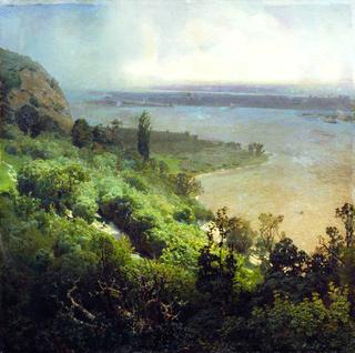 The Dnieper River before the Storm