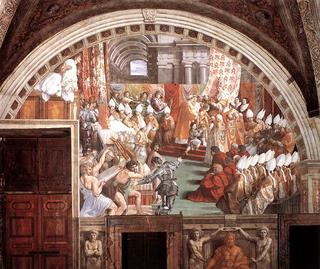 The Coronation of Charlemagne (Stanza dell'Incendio di Borgo)